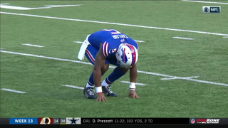 Tyrod Taylor Carted Off With Knee Injury